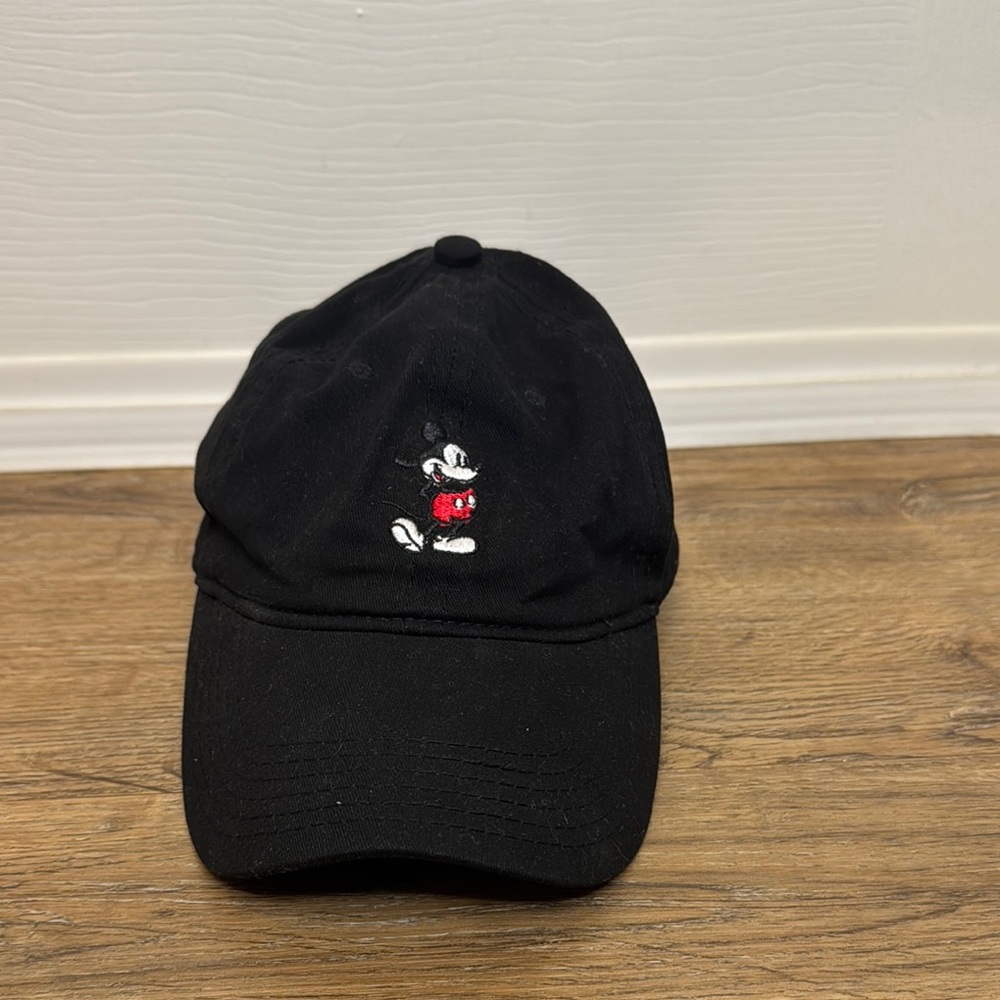 Disney Black and Red Mickey Mouse Hat
